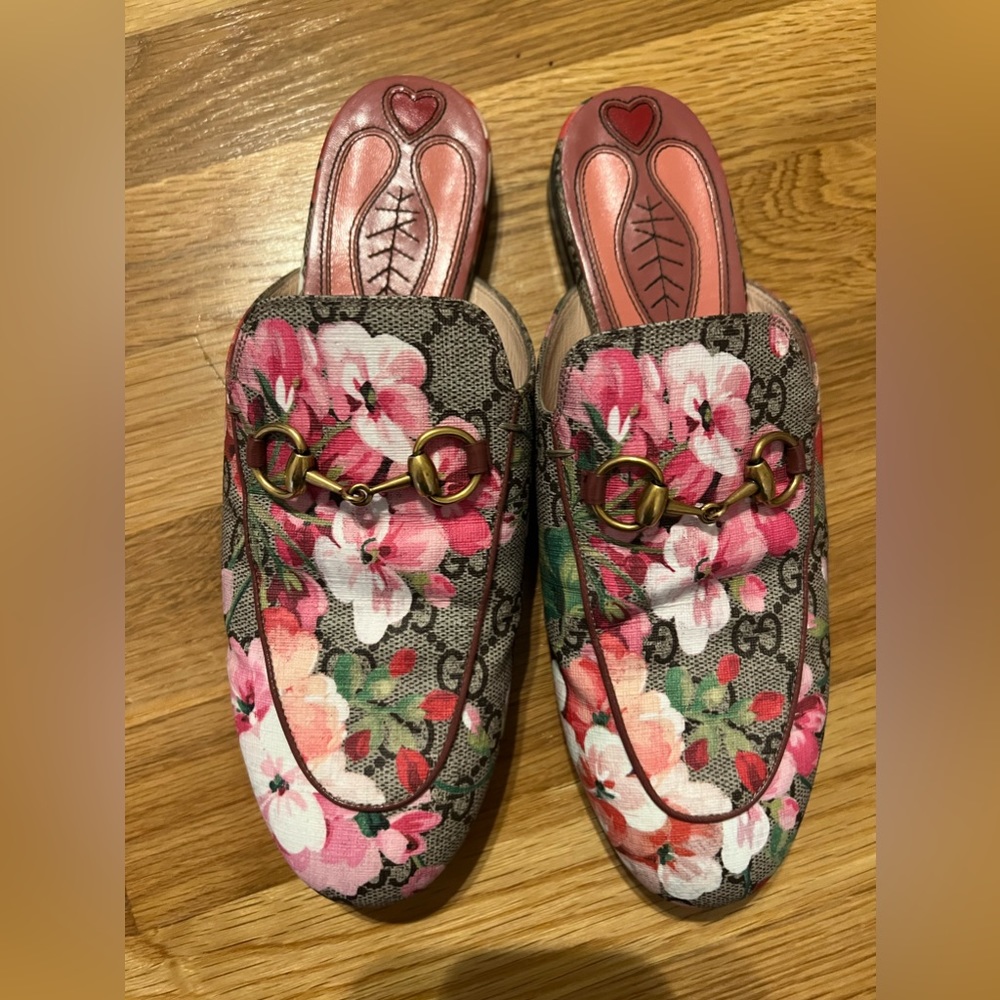 Gucci Princetown Horsebit Loafer Slides